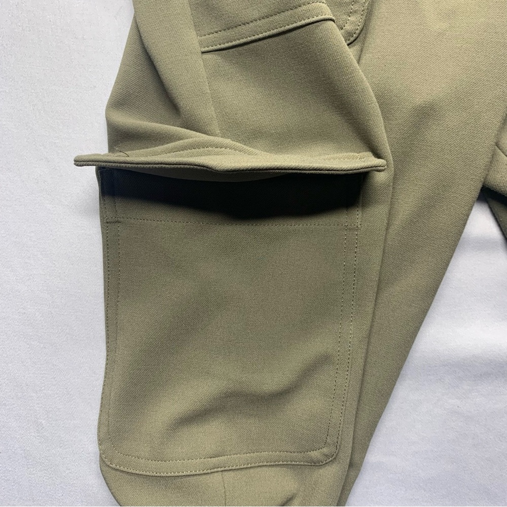 Express Women’s  Cargo Pants in Olive Size 12R - Picture 5 of 11